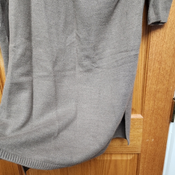Banana Republic Wrap Midi Sweater Dress in Taupe, NWT, XXL - Picture 5 of 6